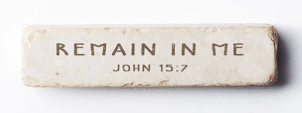 John 15:7 SB Scripture Stone