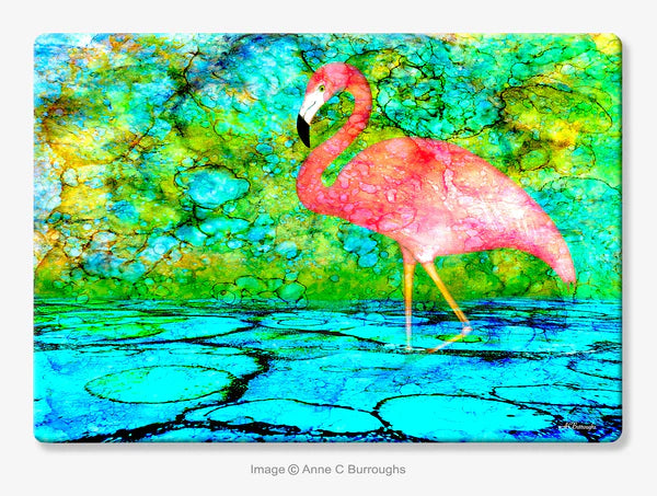 Misty Flamingo Cuttingboard-S