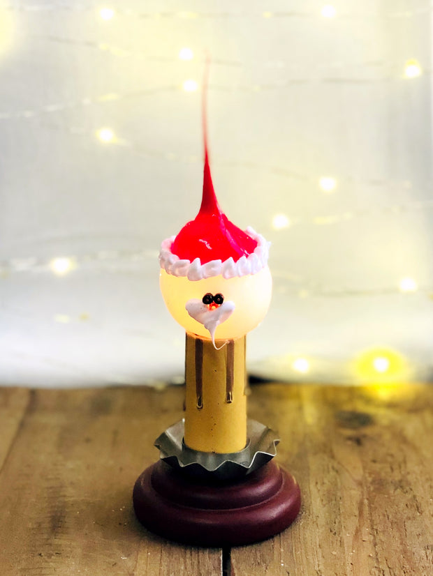 Vickie Jean's Creations Santa Hand-Dipped Silicone Candelabra Bulb