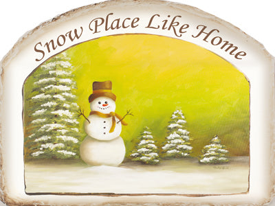 Snow Place Like Home Garden Sign