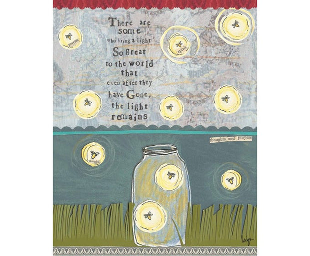 The Light Remains 20" Art Pole