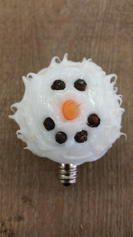 Vickie Jean's Creations - Snowball Silicone Dipped Candelabra Bulb