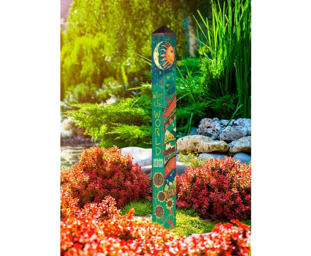 What the World Needs 60" Art Pole