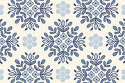 Bee Floral - Blue