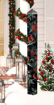 Cardinals & Berries 60" Art Pole