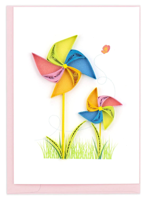 Pinwheels Gift Enclosure Card