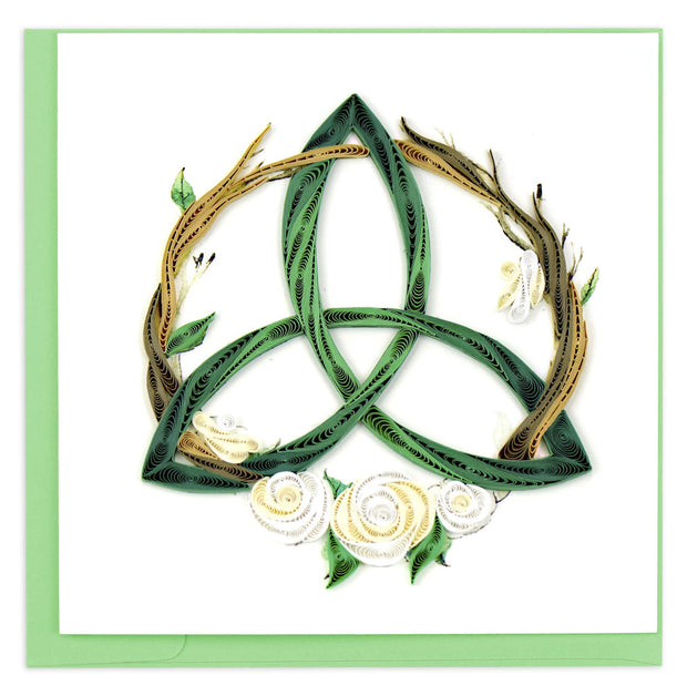 Celtic Trinity Knot Quilling Card