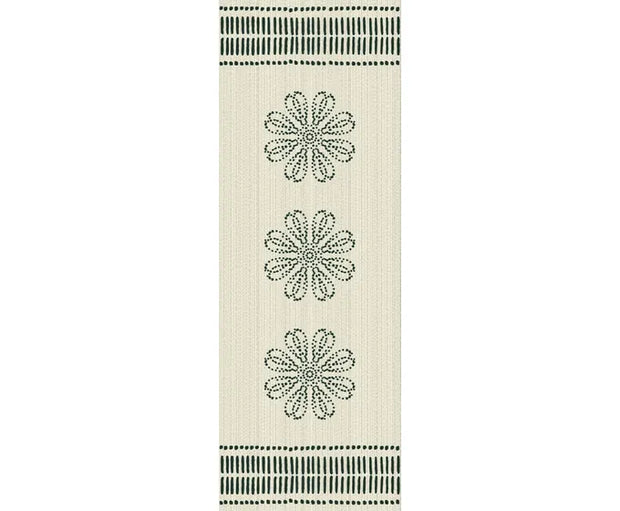 **Dotty Floral - Dark Forest 2.5' x 7'