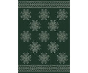 **Dotty Floral - Dark Forest 2.5' x 7'