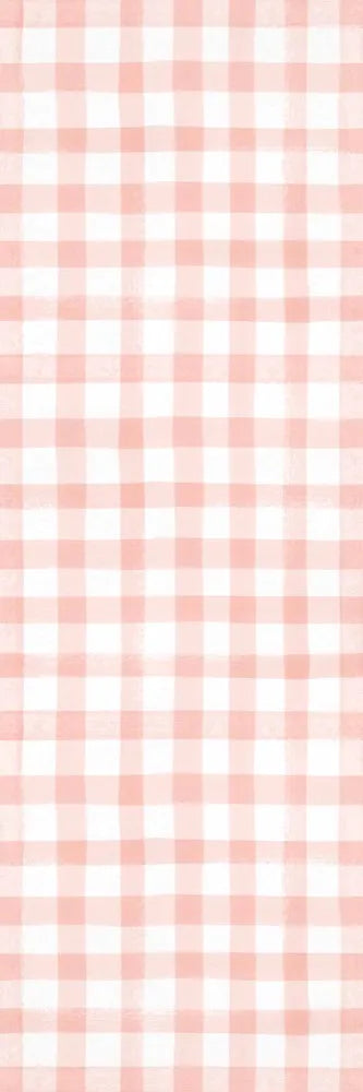 Gingham Check - Blush