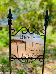 Beach FFG Garden Sign