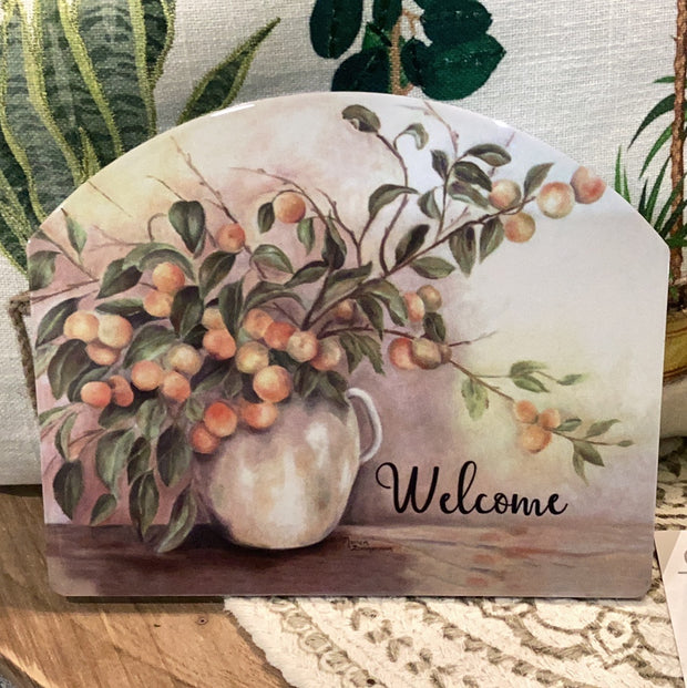 Persimmons Garden Sign