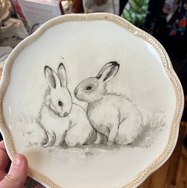 Woodland Rabbit Plate