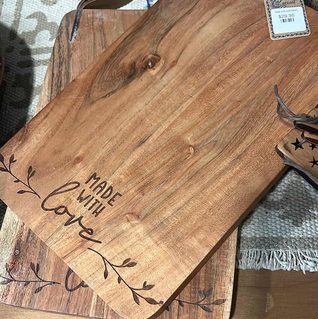 Made with Love Cutting Board