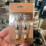 3.5 Watt Flicker Flame Bulb, 2 pack