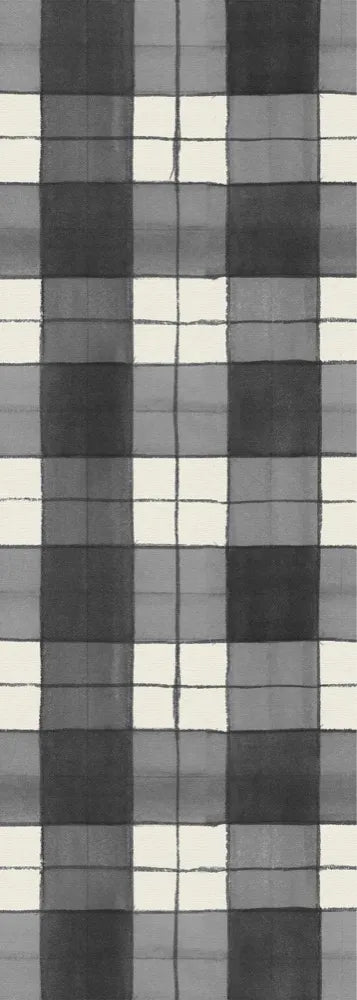 Inky Plaid - Black