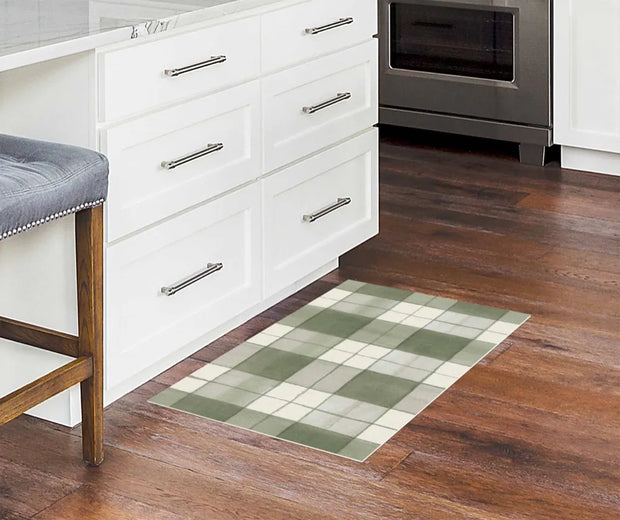 Inky Plaid - Sage