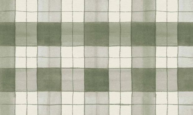 Inky Plaid - Sage