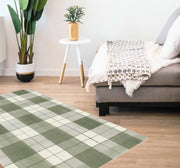 Inky Plaid - Sage