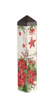 Farmhouse Birds 20" Art Pole