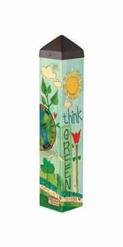 Earth Day 20" Art Pole