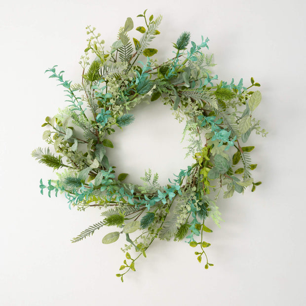 Thistle Mixed Wreath