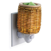 Wicker Lantern Pluggable Tart Warmer